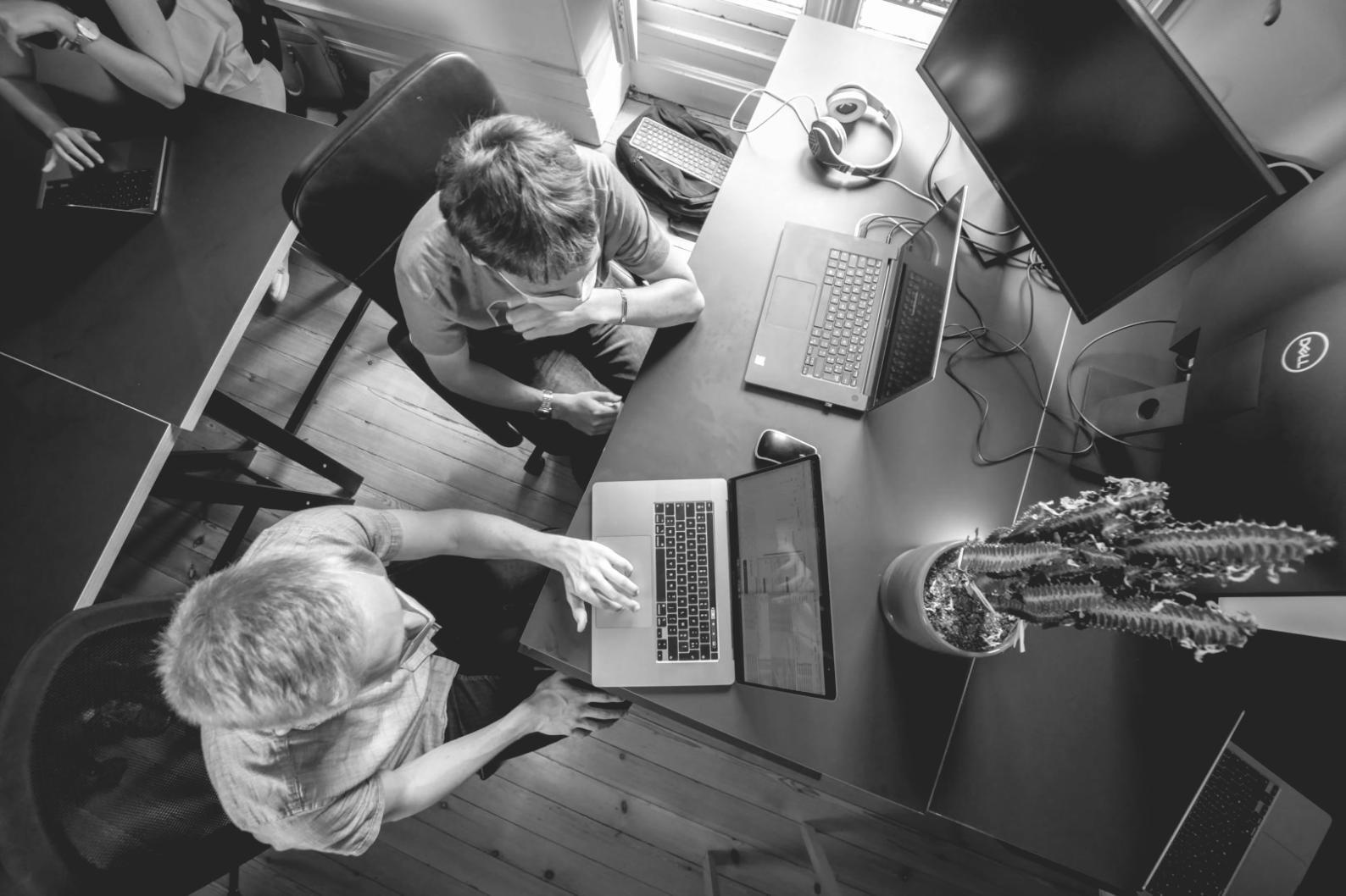 Financial research workspace showing data analysis tools and methodologies
